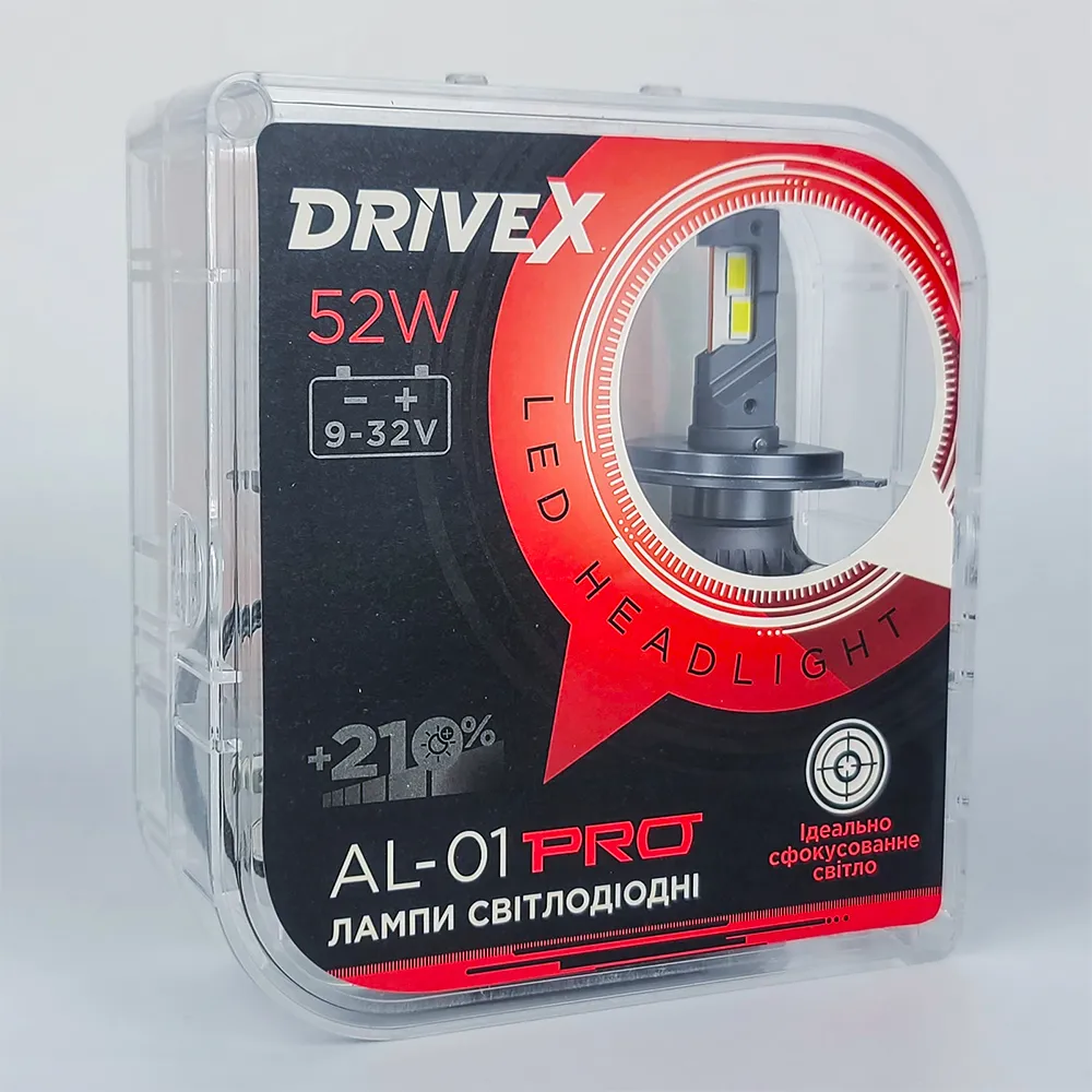 AL-01 PRO H7 KIA 52W CAN 9-32V 6K к-т. - Зображення 17