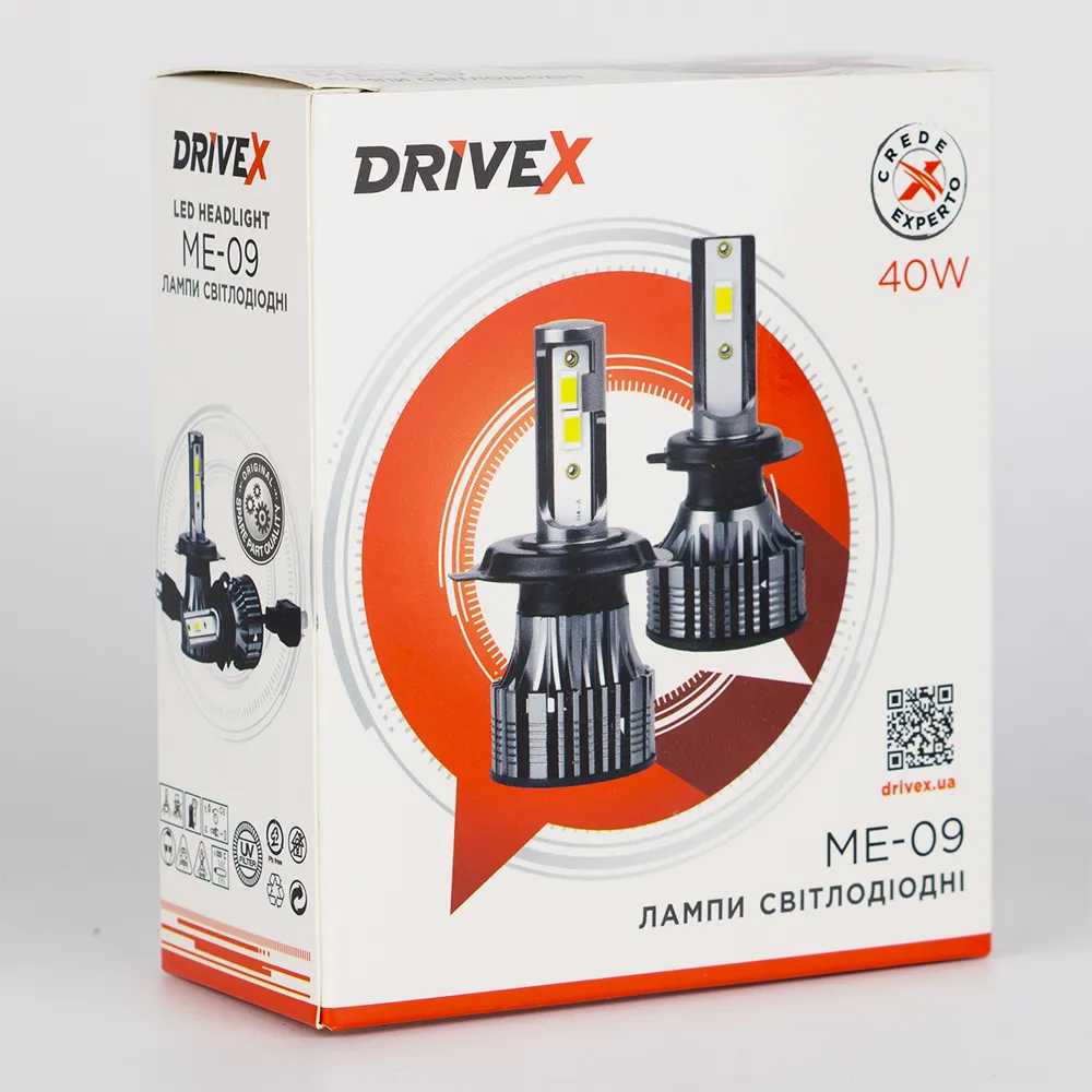 ME-09 H7 5500K LED к-т. - Зображення 2