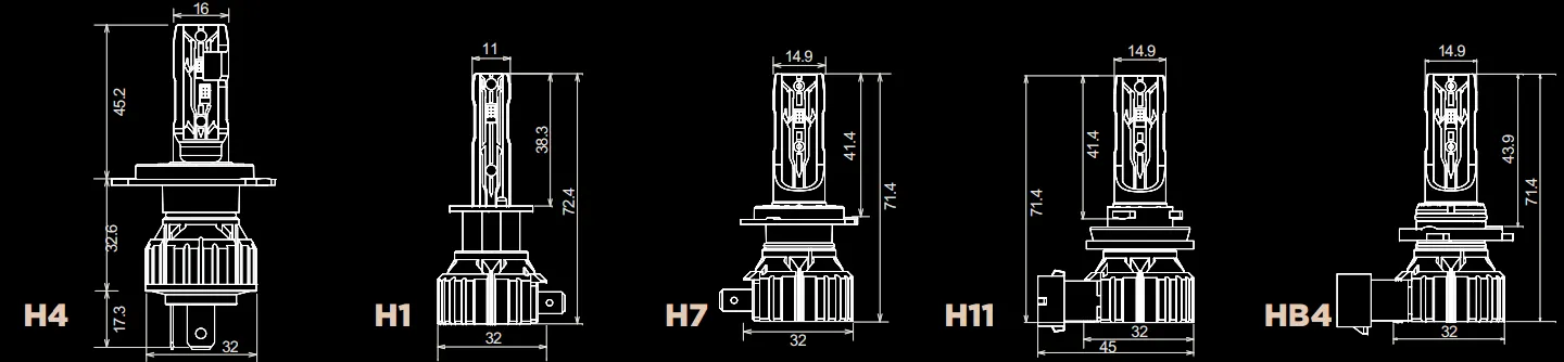 PA-02P H7 5000K - Зображення 3